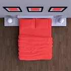 Microfiber cotton fabric bed sheet sets for hotel in roll