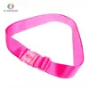 Custom Fashion practical colorful luggage strap belt with plastic buckle