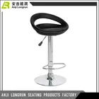 Wholesale fashion design swivel PU bar stool