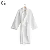 Summer New Style 100% Cotton Waffle Hotel Kimono Spa Bath Robe Womens Custom Robe