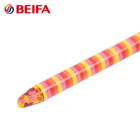 Beifa Brand CY0002 Wholesale Rainbow Color Plastic erasable Crayon For Kids