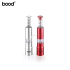 Mini Thumb Operated Manual Salt and Pepper Mill/ Aluminium with Metal Coating