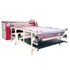 1.7m/1.9m roll to roll rotary heat transfer machine fabric heater roll t shirt machine