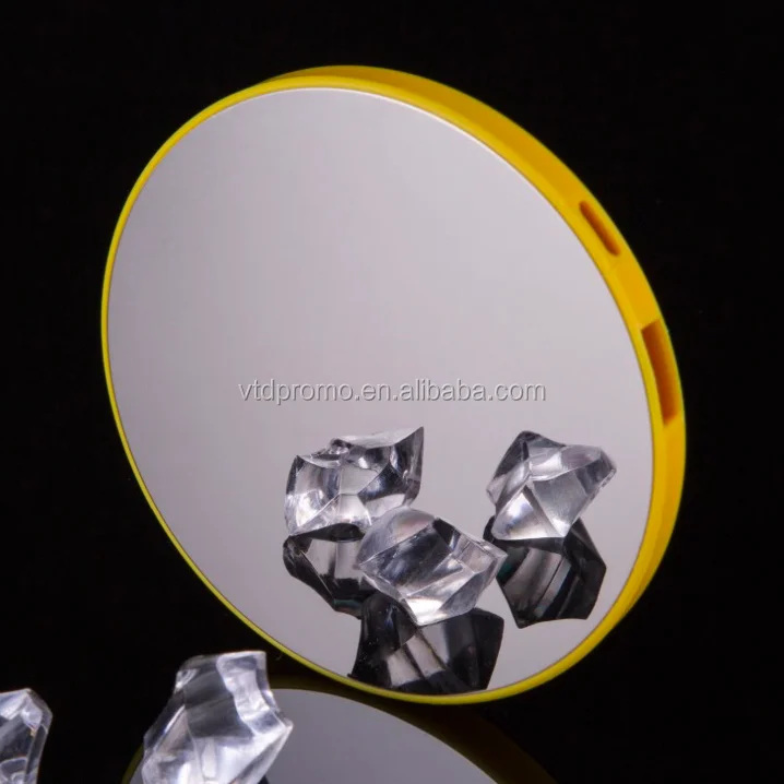 Hot sale Promotional gift Super slim round mirror power bank 2500mah - ANKUX.COM
