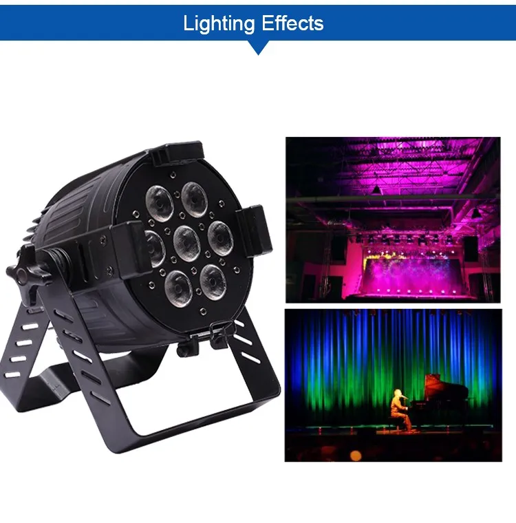 hot selling portable cheap led stage event light 4in1 rgbw 7x10w led mini par can light