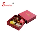 2017 Bespoke Logo Moon Cake Mooncake Paper Moon Cake Mooncake Box