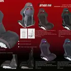 recaro and bride carbon fiber CFRP&FRP Auto Reclinable Racing Seats/Sports seats