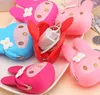 Lovely mini zero wallet soft bag cartoon silicone hand bag buckles COINS PN6518