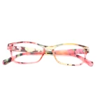 Plastic Brightly colorful glass for read and pattern classic PC reading glasses