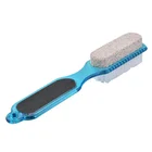 New professional plastic pedicure foot care tool foot file rasp with handle