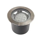 32W waterproof ajustable round led inground uplight