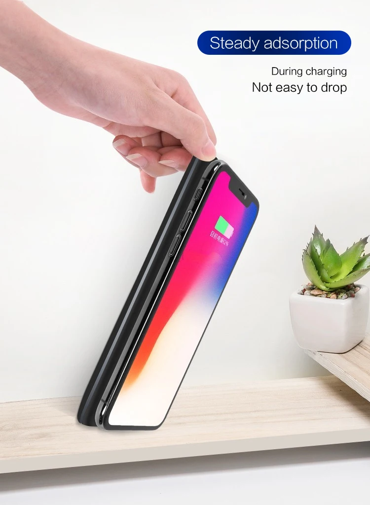 Innovative products 2019 suction cup wireless power bank portable charger - ANKUX.COM