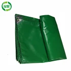 10' x 10' 3*3m Waterproof Pvc Coated Canvas Tarpaulin For Pallet Covers Plastic Tarp