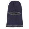 Acrylic Evenly Knitting Blank Short Brim Camo Oem Winter Knitting Hat