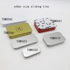 Cheap Small Tin Box Mint Candy Packaging Sliding Metal Wholesale