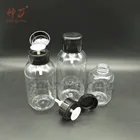 wholesale 200 400 500ml PETG plastic bottle with nail polish remover pump