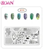 Stamping Nail Art Plates With Various Patterns For Nail Art DIY