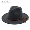 Customized Men Wool Felt Hat Fedora Hat