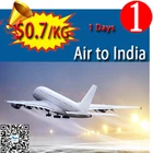 Fast air delivery express air shipment door to door service from China to India skype:candyasb