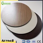 Amywell solid phenolic resin compact laminate Wood Grain HPL Tabletop