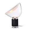 Decorate radar cute glass shadeless high end table lamp radar desk lamp guangdong zhongshan factory bedside table lamp.