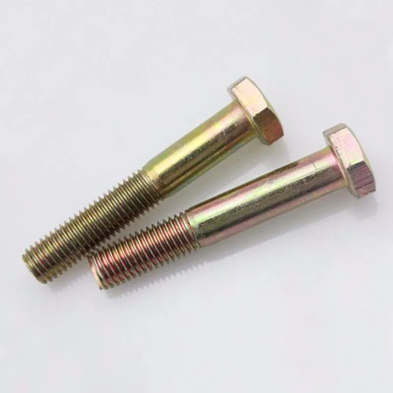 M M Grade Carbon Steel Hex Head Half Threaded Bolt Din Buy