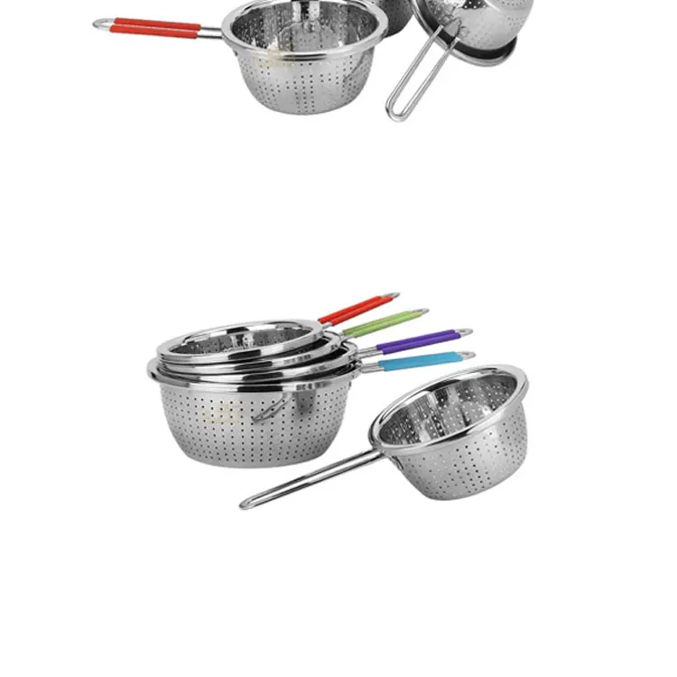 Made in China customization welcome stainless steel mesh strainer wire mesh strainer colander sieve colander