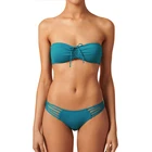 Girl sexy women bikini bikinis woman swimwear lace bottom shorts with bra knot