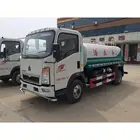 Howo 5000 litre moteur diesel camion citerne d'eau