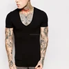 Complete in specifications black basic v neck t shirt for men