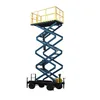 High Speed Lift Aerial Type Double Extension Ladders Work Platform