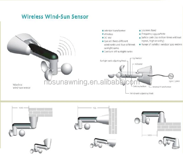 weatherpro wind sensor