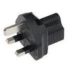 British type UK plug to NEMA 5-15R adapter