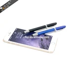 Plastic stylus touch screen ballpoint pen with custom logo printing