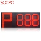 Canada Outdoor parking sign led parking number sign