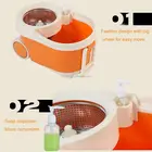 2019 easy clean new orange spin magic mop with big wheels