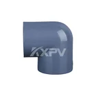 Factory Supply 75mm PVC Pipe Fittings Fusion Joint CPVC 90 Degree Elbow