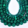 Wholesale Fashion Artificial Malachite Stone Loose Beads For Jewelry Making 6mm 8mm 10mm 12mm
