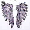 New style angle wing bling bling Applique beads sequined big t-shirt patches