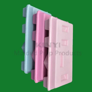 high quality natural fiber pulp ecofriendly ink packaging tray
