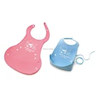 Waterproof custom Baby Bibs With Food Catcher Pocke