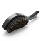Customized man Medium Hard hair wave brush shaving brush wood handle