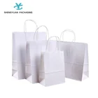 Direct Supply from China Factory FSC ISO recycled cheap shopping kraft paper gift bags with handles