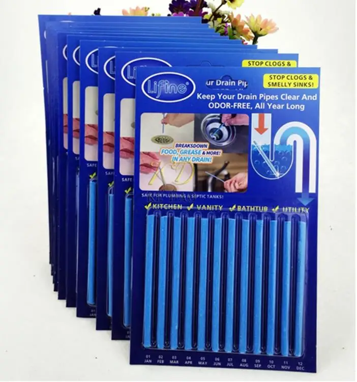 Sani Sticks Lavender Scent Keep Your Drains Clear and Odor Free