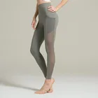 Professdional fitness yoga wear manufacturer wholesale womens sexy leg design yoga capri pants