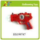 B/O Plastic Toys Gun with Light and Music for Kids