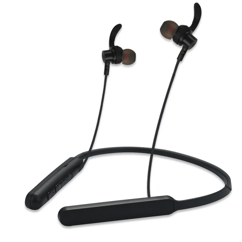 Magnetic Wireless Headset True Stereo Bt 5.0 Pluggable Tf Card Neckband Headphone - ANKUX.COM