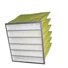 Customized medium efficiency F7 F8 F9 ventilation system bag air filter
