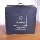 Reusable high quality cheap price eco pvc pp non woven tote bedding packaging bag with long zipper