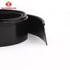 Black special shape custom TPU coated webbing for zipper